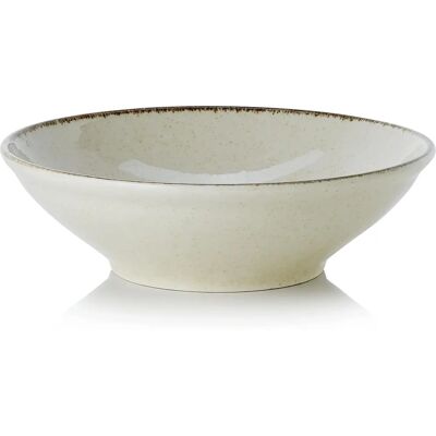 WAS Germany - Lot de 6 bols - 24cm - Sable - Porcelaine - Publicité WAS Germany - Lot de 6 bols - 24cm - Sable - Porcelaine - Publicité