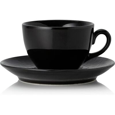 WAS Germany - Ensemble de Tasses et Soucoupes - Nuit - 6 pièces - Publicité WAS Germany - Ensemble de Tasses et Soucoupes - Nuit - 6 pièces - Publicité