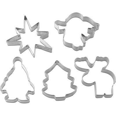 Dr. Oetker White Christmas Baking - Cookie Cutters Set Dr. Oetker White Christmas Baking - Cookie Cutters Set