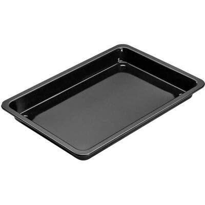 Dr. Oetker Assadeira para pizza - Retangular, Revestimento esmaltado resistente a riscos, 42x29cm - Assadeira de pizza Dr. Oetker Assadeira para pizza - Retangular, Revestimento esmaltado resistente a riscos, 42x29cm - Assadeira de pizza
