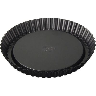 Forma de torta invertida Dr Oetker 22 cm aço inoxidável Forma de torta invertida Dr Oetker 22 cm aço inoxidável