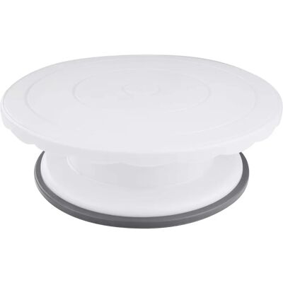 Plateau tournant blanc Dr. Oetker - 27cm - Accessoire pour pâtisserie Plateau tournant blanc Dr. Oetker - 27cm - Accessoire pour pâtisserie