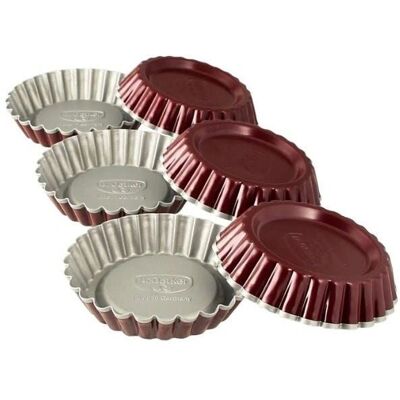 Dr Oetker Modell 1701 - 6 Törtchenformen, Ø10cm - Backformen Dr Oetker Modell 1701 - 6 Törtchenformen, Ø10cm - Backformen