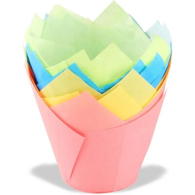 Dr. Oetker Tulips moules en papier pour muffins - 20 pcs - Résistant à 220°C Dr. Oetker Tulips moules en papier pour muffins - 20 pcs - Résistant à 220°C