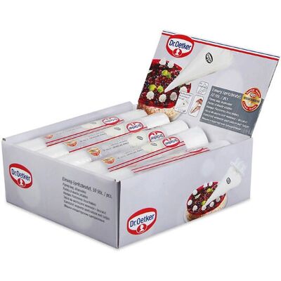 Dr. Oetker 2456 Gebäckbeutel - Einweg-Spritzbeutel zum Dekorieren Dr. Oetker 2456 Gebäckbeutel - Einweg-Spritzbeutel zum Dekorieren