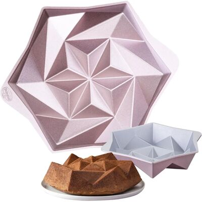Dr. Oetker Kreativbackform Origami - 28cm - Antihaft - Roségold Dr. Oetker Kreativbackform Origami - 28cm - Antihaft - Roségold