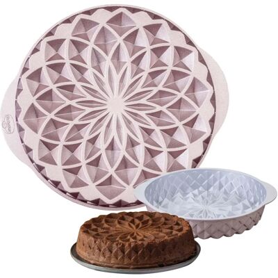 Dr. Oetker Mandala Backform - 26cm, Aluminium, Roségold - Backform Dr. Oetker Mandala Backform - 26cm, Aluminium, Roségold - Backform