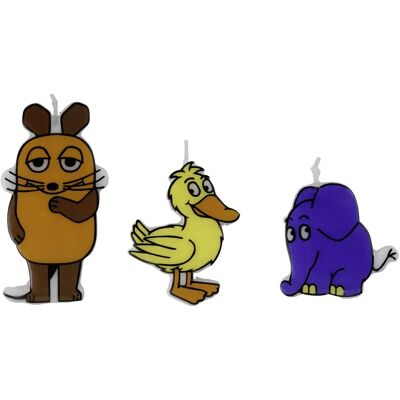 Dr. Oetker Maus, Ente, Elefant 3er Pack Kerzen - Kerzen Dr. Oetker Maus, Ente, Elefant 3er Pack Kerzen - Kerzen