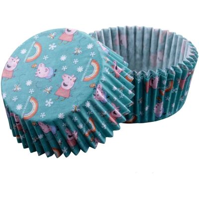 Dr Oetker Peppa Pig Set van 50 papieren muffinvormpjes Dr Oetker Peppa Pig Set van 50 papieren muffinvormpjes