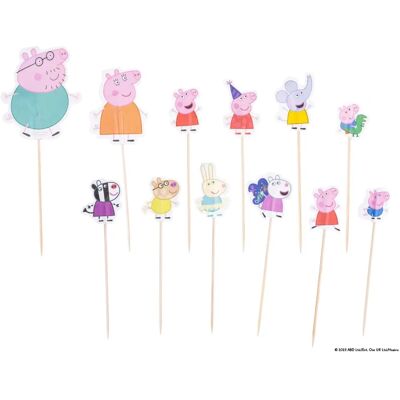 Dr Oetker Pics à la Peppa Pig - Lot de 24 Dr Oetker Pics à la Peppa Pig - Lot de 24