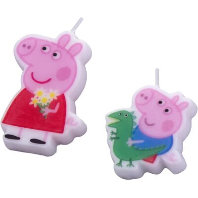 Dr. Oetker Peppa Pig Figurenkaarsen Set Dr. Oetker Peppa Pig Figurenkaarsen Set