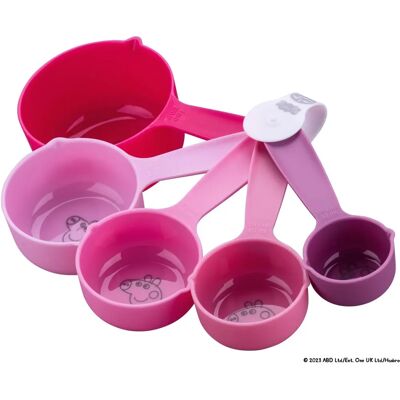 Set de Cuillères Doseuses Peppa Pig - Ustensile de Cuisine Set de Cuillères Doseuses Peppa Pig - Ustensile de Cuisine