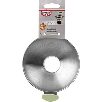 Dr. Oetker Kitchen Funnel - Stainless Steel, 12.5x6.5x3.8cm - Kitchen Utensil Dr. Oetker Kitchen Funnel - Stainless Steel, 12.5x6.5x3.8cm - Kitchen Utensil
