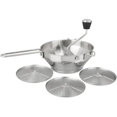 Dr. Oetker Food Mill - 3LS Stainless Steel, 19cm Dr. Oetker Food Mill - 3LS Stainless Steel, 19cm