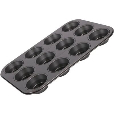 Zenker Muffinbakvorm Pure - Anti-kleeflaag, 12-gaatjes, 38,5x26,5cm Zenker Muffinbakvorm Pure - Anti-kleeflaag, 12-gaatjes, 38,5x26,5cm