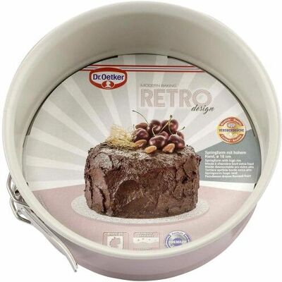 Dr. Oetker 4650 Forma de mola rosa 18cm - Forma de forno Dr. Oetker 4650 Forma de mola rosa 18cm - Forma de forno