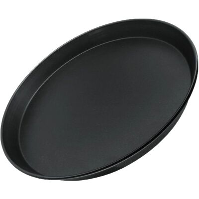 Zenker Preta Metálica Redonda Assadeira - 30cm - Assadeira Zenker Preta Metálica Redonda Assadeira - 30cm - Assadeira