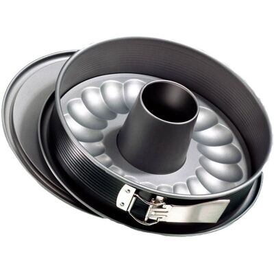Zenker Springform mit Flach- & Rohrboden - 28cm - Backform Zenker Springform mit Flach- & Rohrboden - 28cm - Backform