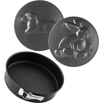 Zenker Model 7418 Multi-Design Springform Pan Set - Baking Pan Set Zenker Model 7418 Multi-Design Springform Pan Set - Baking Pan Set