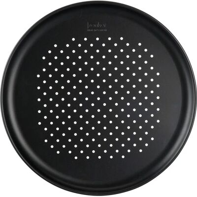 Zenker perforatie pizza bakplaat 36cm - Linea Black Metallic Zenker perforatie pizza bakplaat 36cm - Linea Black Metallic