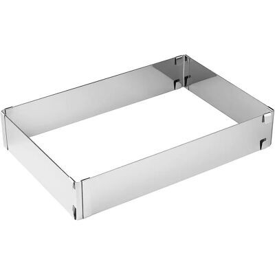 Estrutura ajustável de bolo retangular Zenker Smart Pastry - Estrutura de bolo Estrutura ajustável de bolo retangular Zenker Smart Pastry - Estrutura de bolo