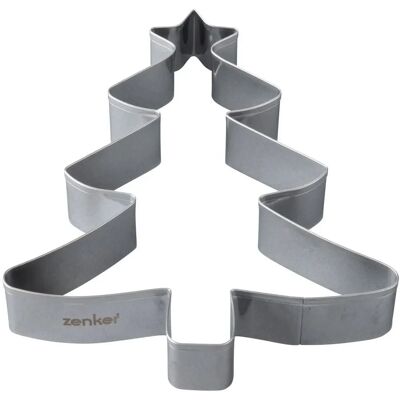 Stampo per biscotti albero di Natale in acciaio inossidabile Zenker Stampo per biscotti albero di Natale in acciaio inossidabile Zenker