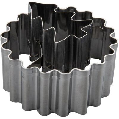 Zenker - Linzer 2in1 Tree - Ø54mm - Tree - Cookie Cutter Zenker - Linzer 2in1 Tree - Ø54mm - Tree - Cookie Cutter