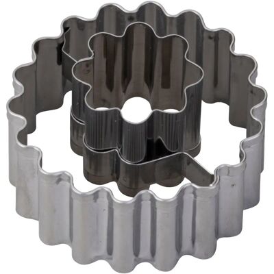 Zenker Koekjesvorm - Linzer met Bloem, Ø54mm Zenker Koekjesvorm - Linzer met Bloem, Ø54mm