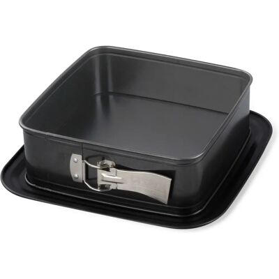 Zenker Moule carré Bake, Click & Go, 24x24cm - Tarteform Zenker Moule carré Bake, Click & Go, 24x24cm - Tarteform