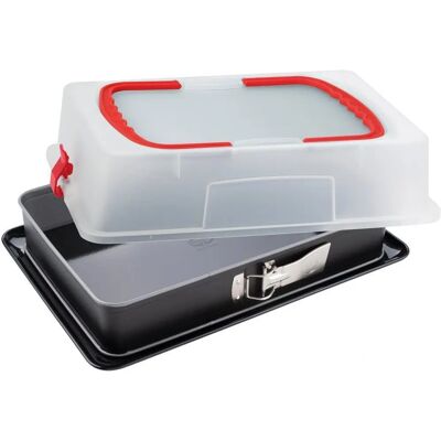 Dr. Oetker Kreativ Backset - Rechteckig, 29x42 cm, Schwarz Dr. Oetker Kreativ Backset - Rechteckig, 29x42 cm, Schwarz