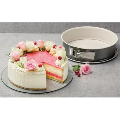 Dr. Oetker Back-Trend Springform - 28cm, anthrazit/creme Dr. Oetker Back-Trend Springform - 28cm, anthrazit/creme