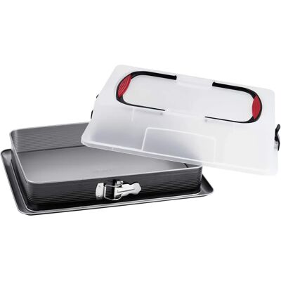 Probus Moule Rectangulaire à Ressort 9307 - Antiadhésif, Étanche - 43x29,5cm - Cuisson & Transport Probus Moule Rectangulaire à Ressort 9307 - Antiadhésif, Étanche - 43x29,5cm - Cuisson & Transport