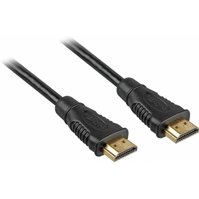 Sharkoon 4044951009046 HDMI Kabel - 15m - Højhastighed med Ethernet - Sort Sharkoon 4044951009046 HDMI Kabel - 15m - Højhastighed med Ethernet - Sort