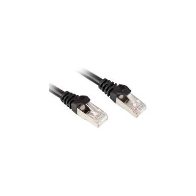 Cable de Red Sharkoon 0,25 m Cat6 S/FTP - Negro Cable de Red Sharkoon 0,25 m Cat6 S/FTP - Negro