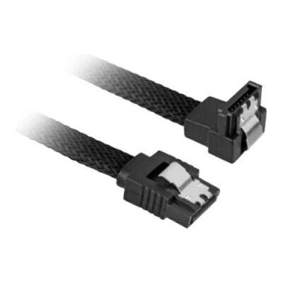Cable SATA Sharkoon 0,3 m - SATA 3, 7 pines, 90° - PC interno Cable SATA Sharkoon 0,3 m - SATA 3, 7 pines, 90° - PC interno