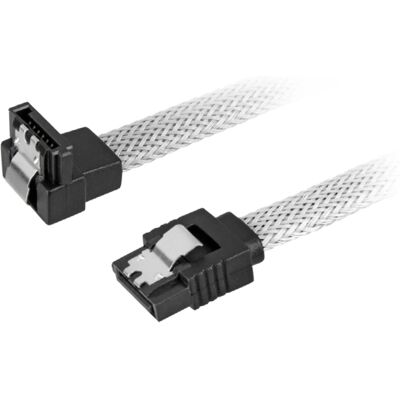Sharkoon SATA 3 0,45m SATA Kabel - Schwarz, Weiß - SATA 7-polig - Unterstützt SATA 150/300/600 Sharkoon SATA 3 0,45m SATA Kabel - Schwarz, Weiß - SATA 7-polig - Unterstützt SATA 150/300/600