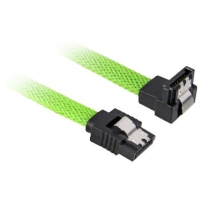 Sharkoon SATA 3 Kabel 0,45 m Grün - SATA 7-polig - SATA Datenkabel Sharkoon SATA 3 Kabel 0,45 m Grün - SATA 7-polig - SATA Datenkabel