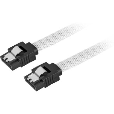 Sharkoon Sata 3 SATA-Kabel 0,3 m - Intern, Geklemmt, Schwarz/Weiß Sharkoon Sata 3 SATA-Kabel 0,3 m - Intern, Geklemmt, Schwarz/Weiß