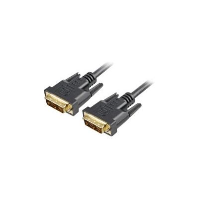 Sharkoon DVI-D 1m Schwarz - DVI-Kabel Sharkoon DVI-D 1m Schwarz - DVI-Kabel