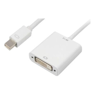 Sharkoon 0,15m Mini DisplayPort DVI Weiß - Adapter Sharkoon 0,15m Mini DisplayPort DVI Weiß - Adapter