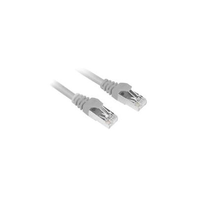 Sharkoon Model Cat6 SFTP 1m Grå - Netværkskabel Sharkoon Model Cat6 SFTP 1m Grå - Netværkskabel