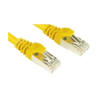 Sharkoon 1,5m Cat6 S/FTP netværkskabel - Gul Sharkoon 1,5m Cat6 S/FTP netværkskabel - Gul