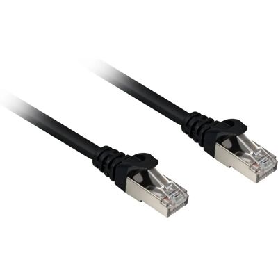 Sharkoon Netværkskabel Cat.6a SFTP - 1,5 m - Sort Sharkoon Netværkskabel Cat.6a SFTP - 1,5 m - Sort