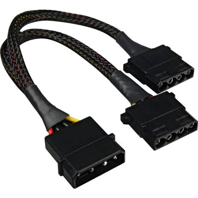 Sharkoon Y-Netzkabel - Stromversorgung - Schwarz Sharkoon Y-Netzkabel - Stromversorgung - Schwarz