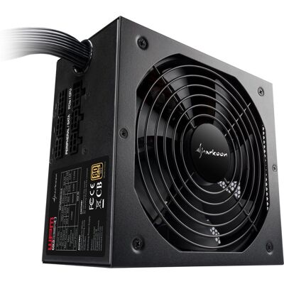 Sharkoon WPM Gold ZERO 650 W - Zasilacz Sharkoon WPM Gold ZERO 650 W - Zasilacz