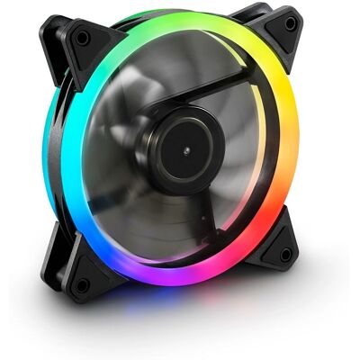 Sharkoon SHARK Blades RGB Számítógép házventilátor 12 cm Sharkoon SHARK Blades RGB Számítógép házventilátor 12 cm