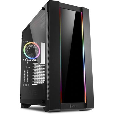 Sharkoon Elite Shark CA200G Midi Tower Czarny - Obudowa komputerowa Sharkoon Elite Shark CA200G Midi Tower Czarny - Obudowa komputerowa