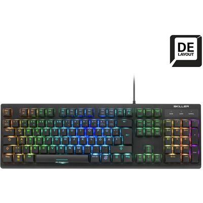 Mekaniskt gamingtangentbord Sharkoon Skiller SGK30 - Svart Mekaniskt gamingtangentbord Sharkoon Skiller SGK30 - Svart