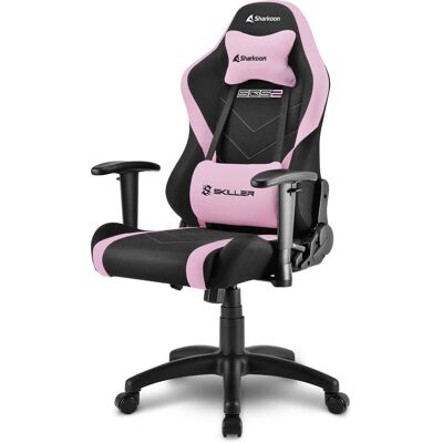 Sharkoon Skiller SGS2 Jr. Rosa Gamingstol - Ergonomisk Barnstol Sharkoon Skiller SGS2 Jr. Rosa Gamingstol - Ergonomisk Barnstol