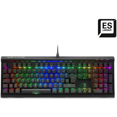 Teclado Gaming Sharkoon SGK60 RGB - QWERTY Español Teclado Gaming Sharkoon SGK60 RGB - QWERTY Español
